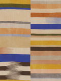 Zimmer + Rohde Evasion flax linen fabric colour block design - British product