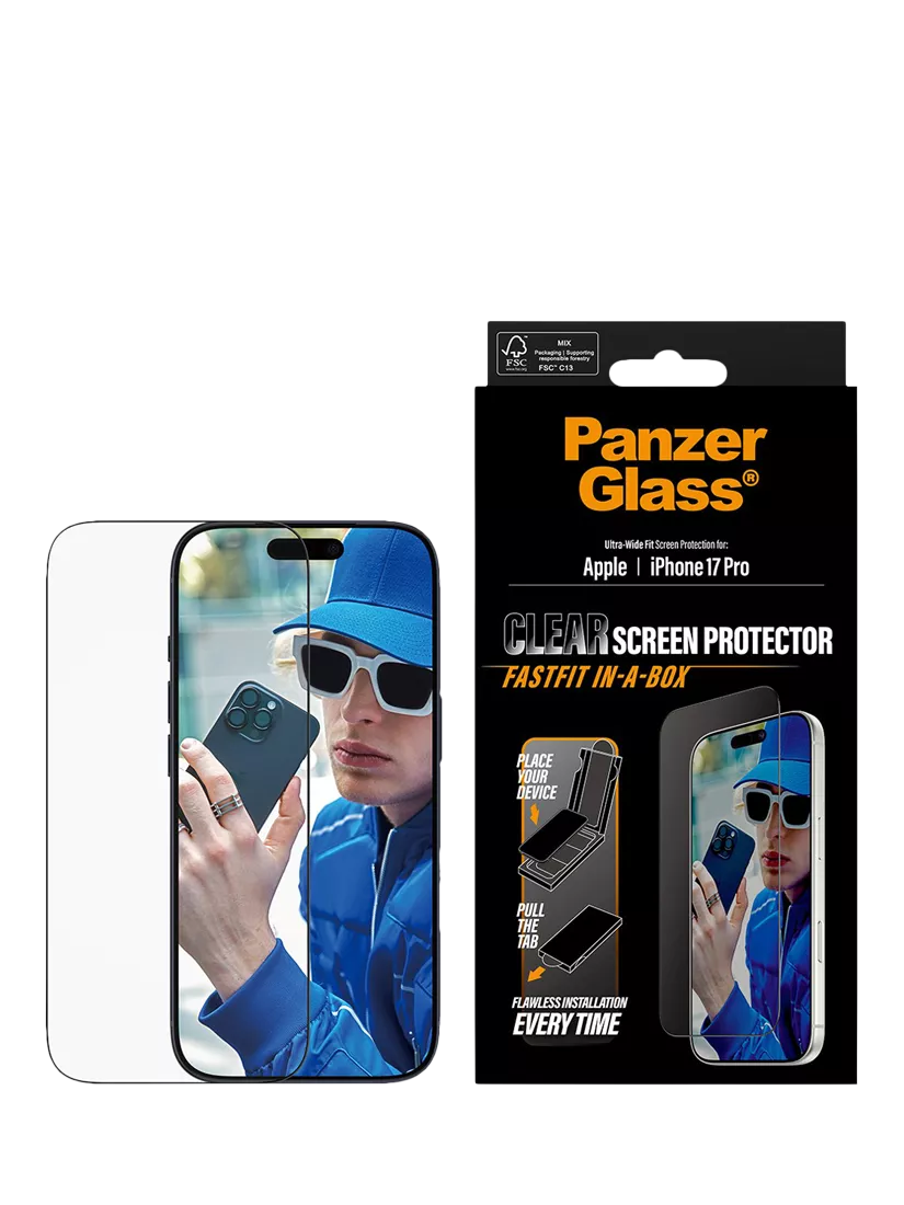 PanzerGlass Ultra-Wide screen protector iPhone 17 Pro - British product