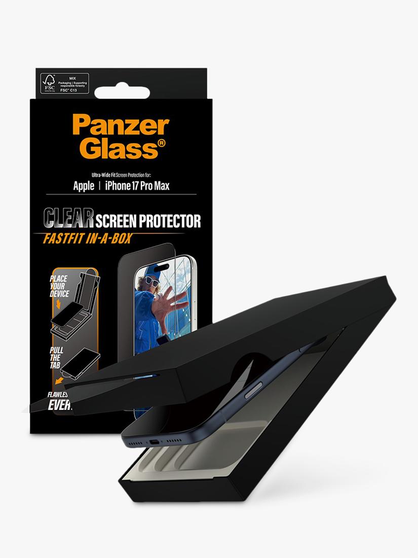 PanzerGlass Ultra-Wide screen protector for iPhone 17 Pro Max, UK version