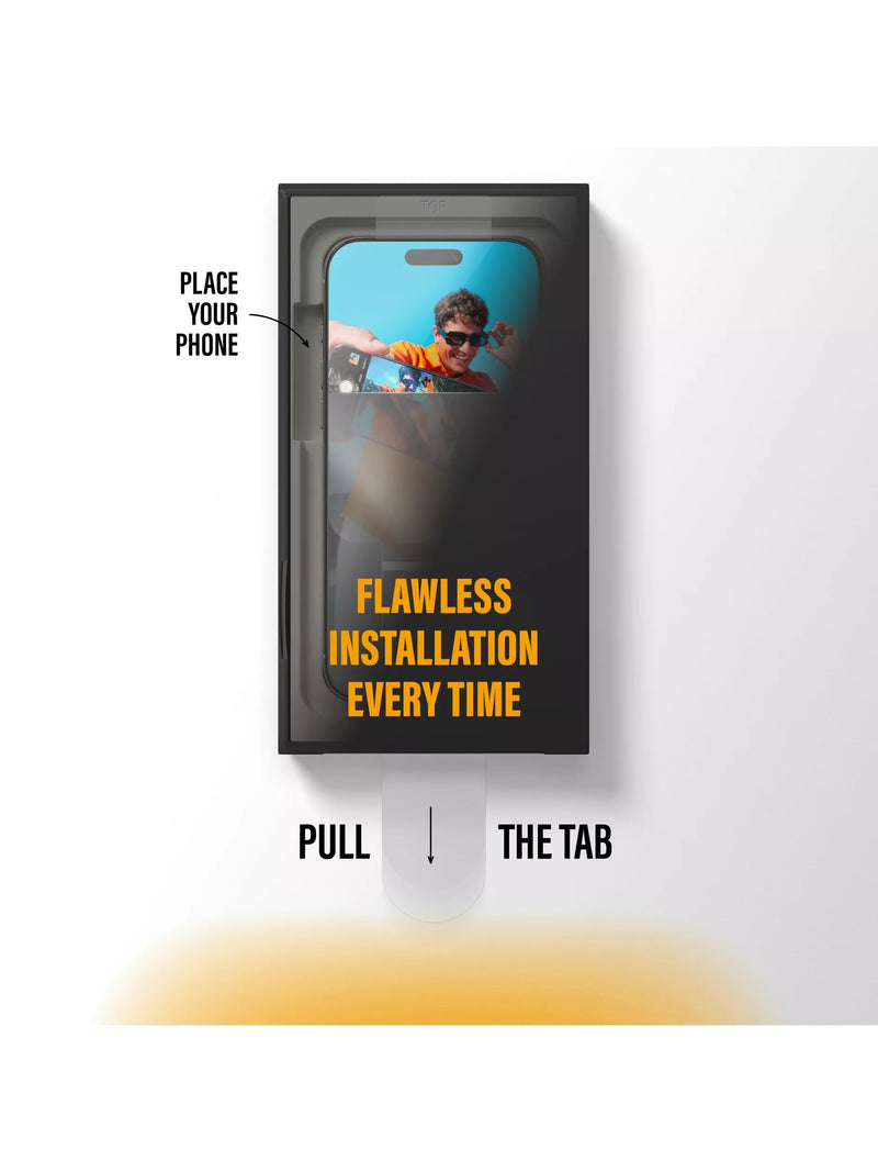PanzerGlass Ultra-Wide screen protector for iPhone 17 and 16 Pro, imported from the UK