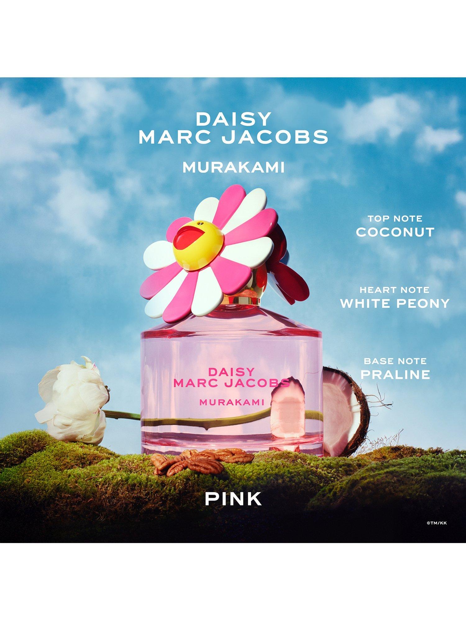 Marc Jacobs Daisy Murakami Pink limited edition Eau de Parfum 50ml, imported from the UK