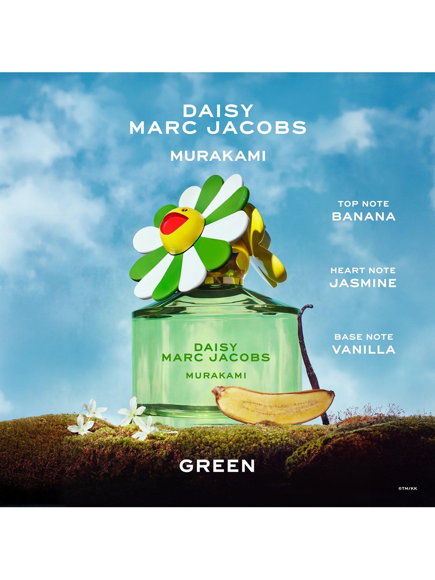 Marc Jacobs Daisy Murakami Green limited edition eau de parfum 50ml, imported from the UK