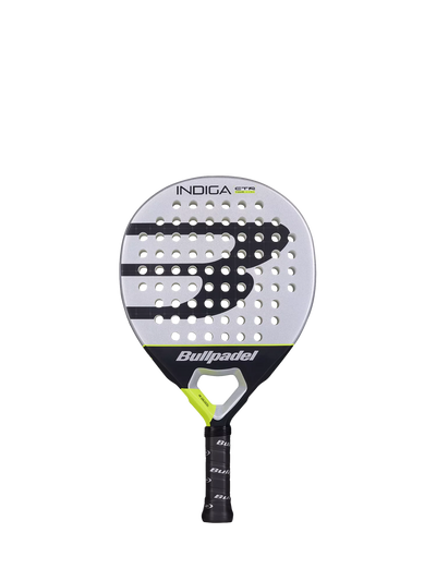 John Lewis Bullpadel Indiga CTR Round-Shaped Padel Racket Silver/Multi- Buy online at McGrocer