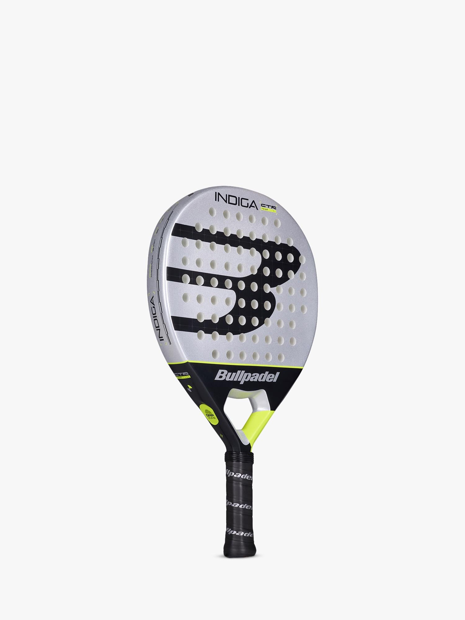 Bullpadel Indiga CTR round-shaped padel racket silver multi (British brand)
