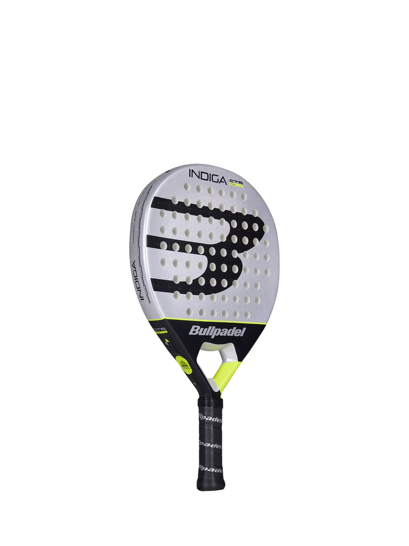 Bullpadel Indiga CTR round-shaped padel racket silver multi (British brand)