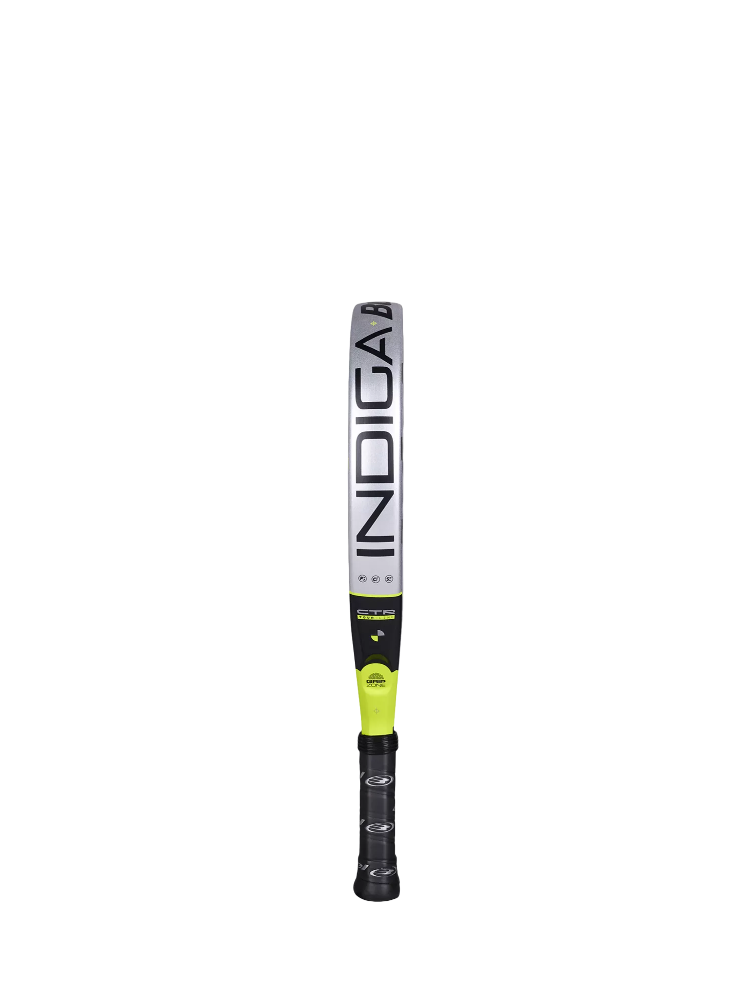 Bullpadel Indiga CTR round-shaped padel racket silver multi (British brand)
