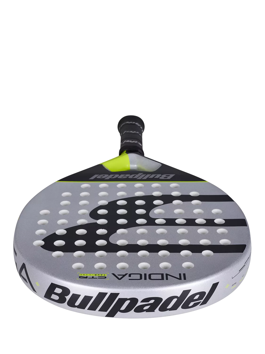 Bullpadel Indiga CTR round-shaped padel racket silver multi (British brand)