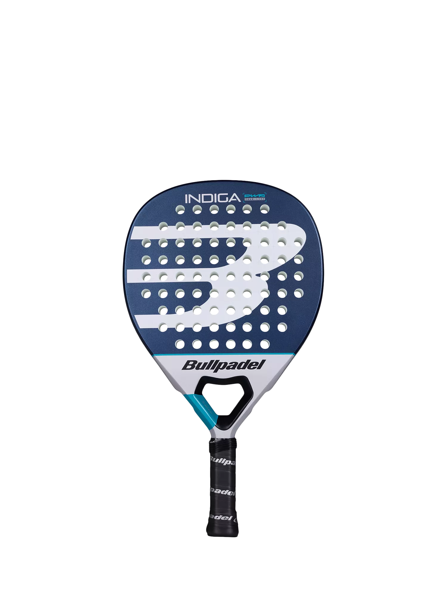Bullpadel Indiga Power padel racket blue navy (British brand)