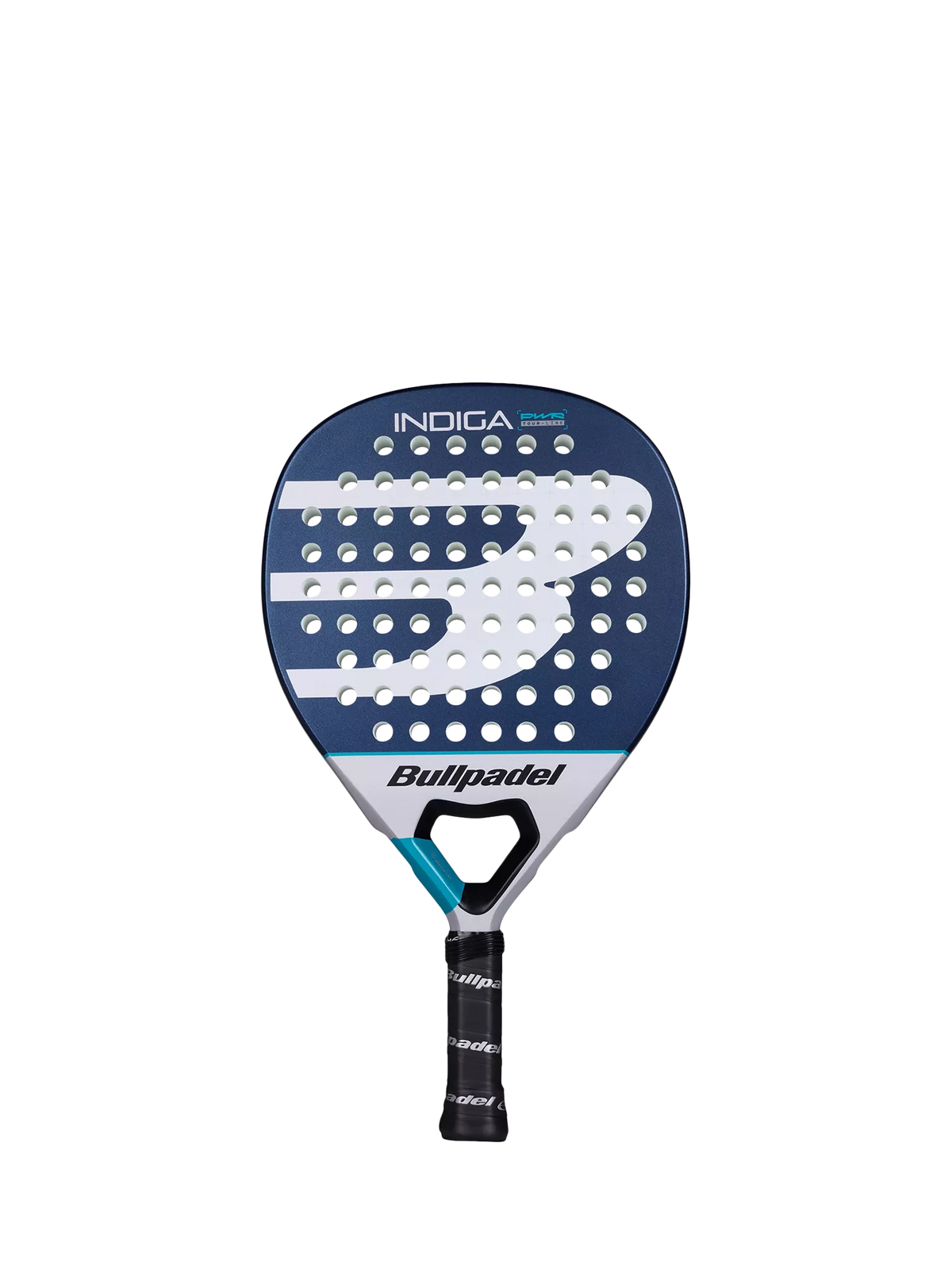 Bullpadel Indiga Power padel racket blue navy (British brand)