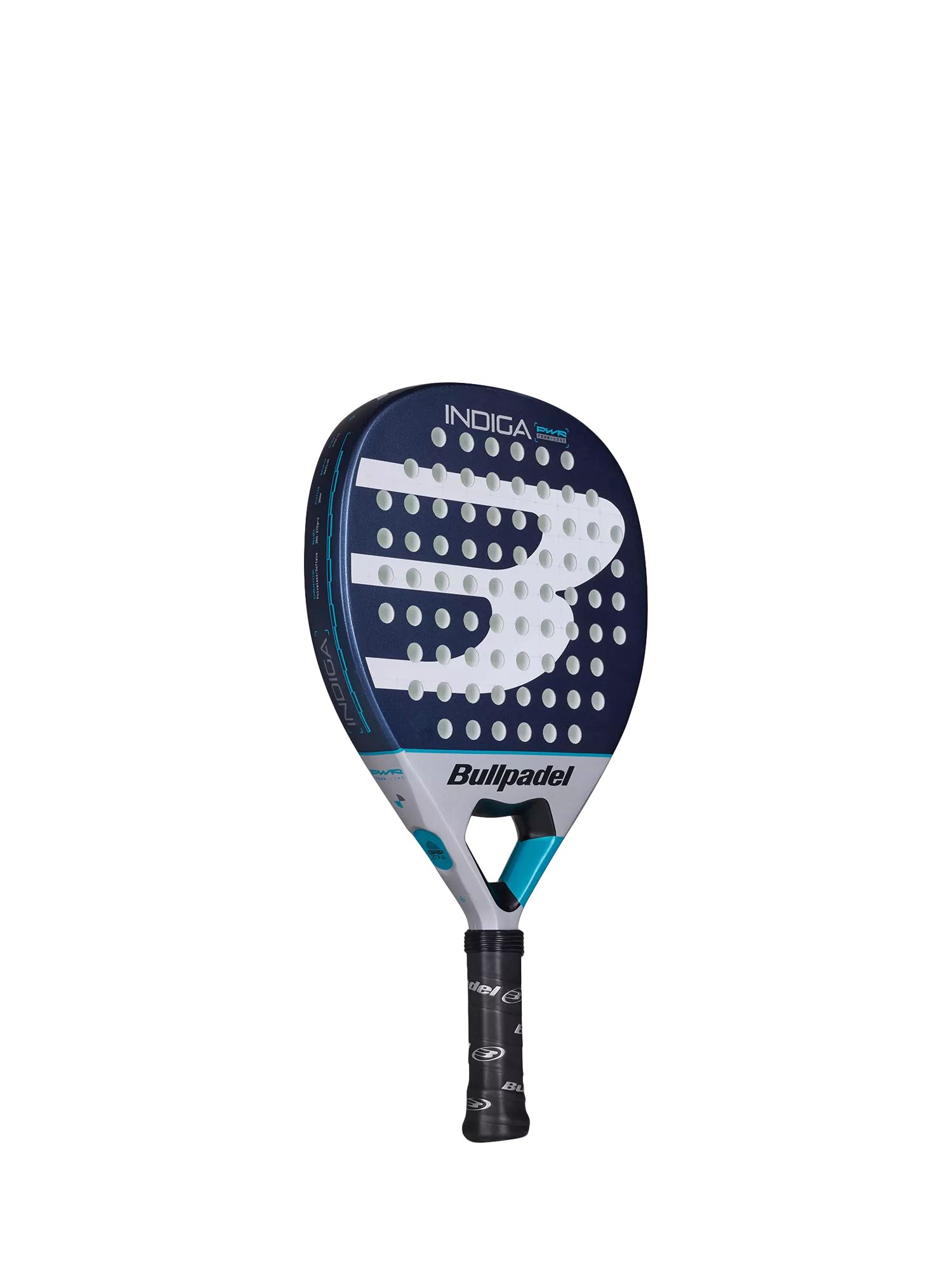 Bullpadel Indiga Power padel racket blue navy (British brand)