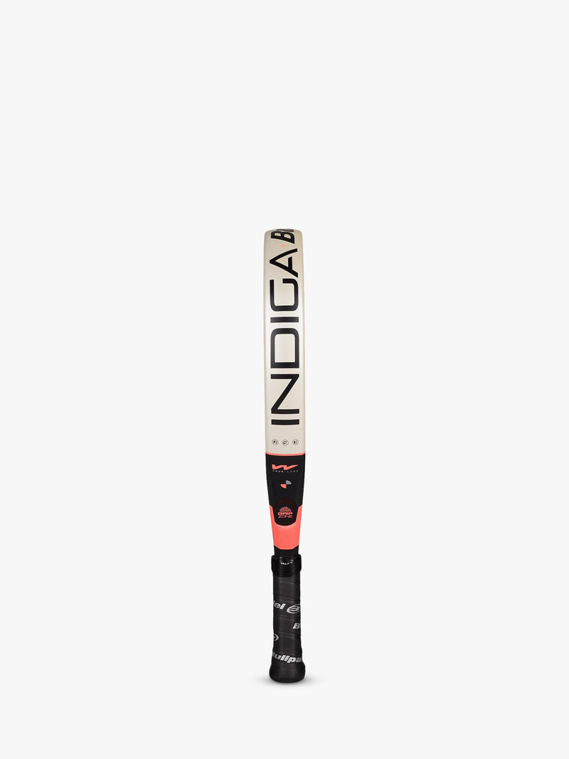 Bullpadel Indiga W round-shaped padel racket off white (British brand)