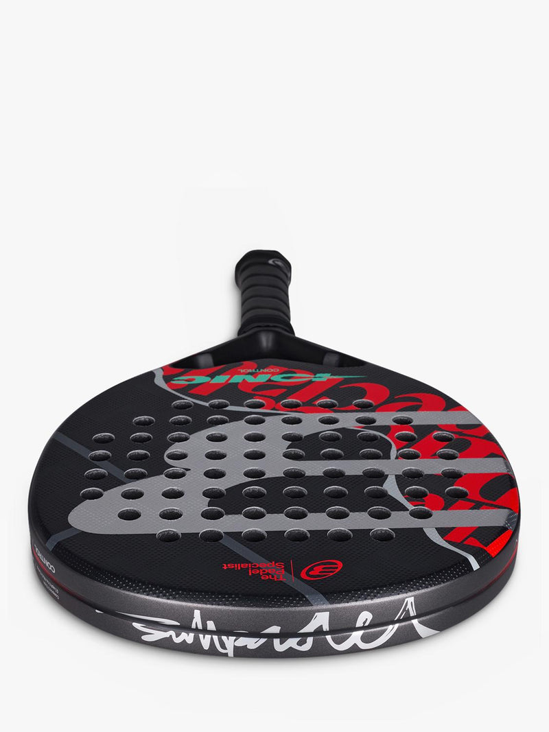 Bullpadel padel racket Iconic Control Grey/Multi, UK version