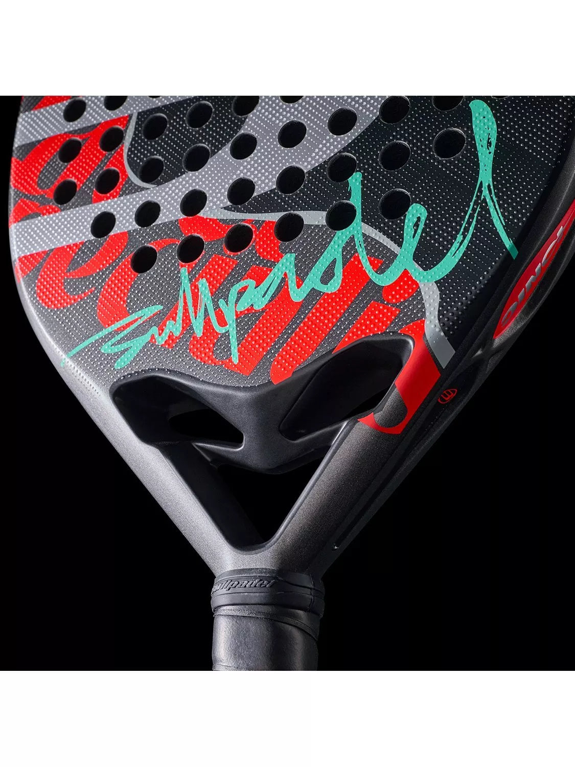 Bullpadel padel racket Iconic Control Grey/Multi, UK version
