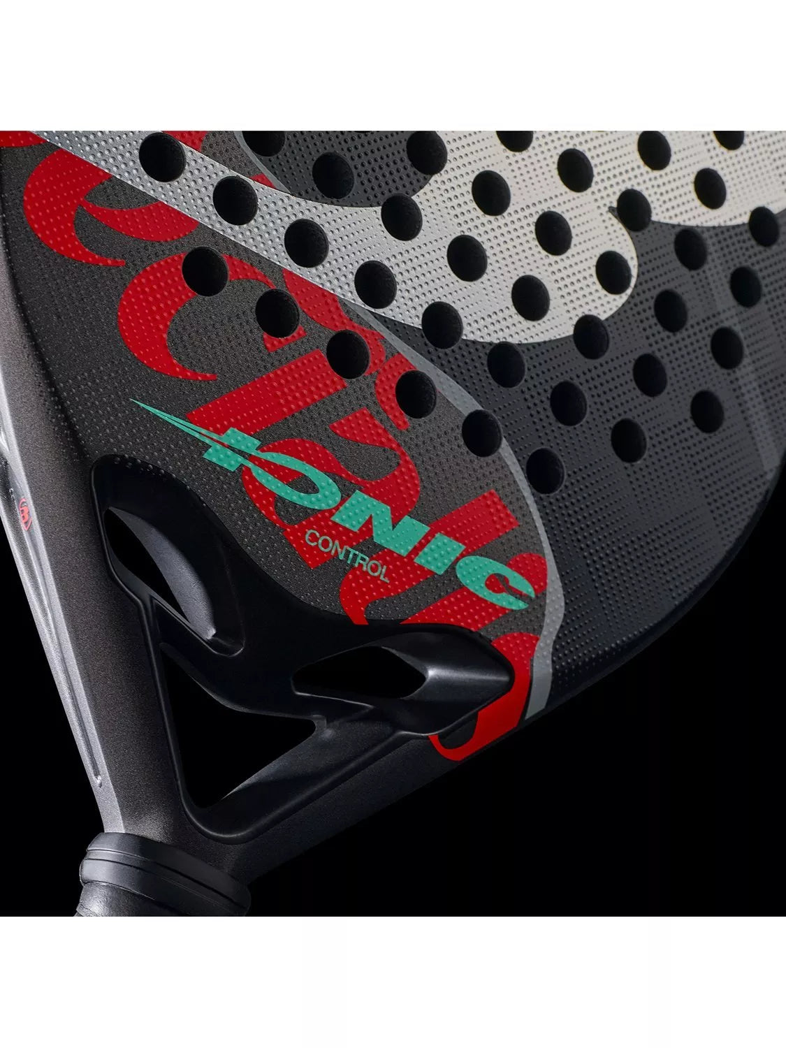 Bullpadel padel racket Iconic Control Grey/Multi, UK version