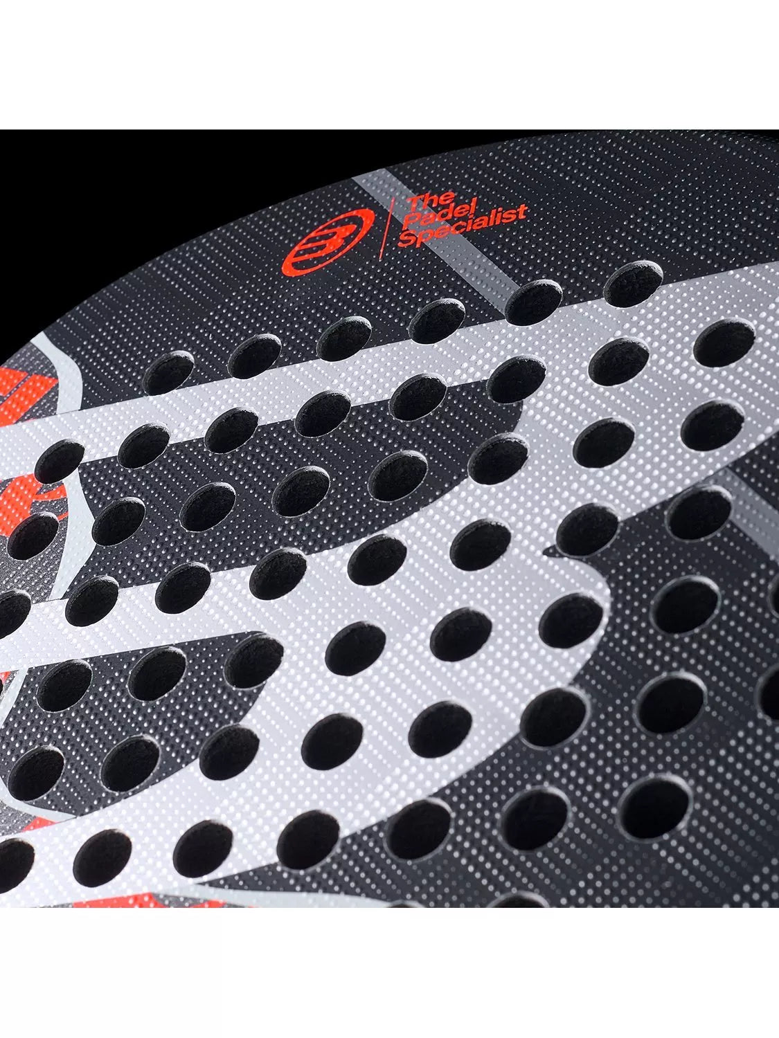 Bullpadel padel racket Iconic Control Grey/Multi, UK version