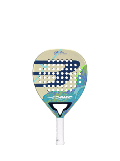 John Lewis Bullpadel Teardrop-Shaped Padel Racket Off White- Buy online at McGrocer