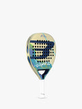 Bullpadel teardrop padel racket off white (British brand)