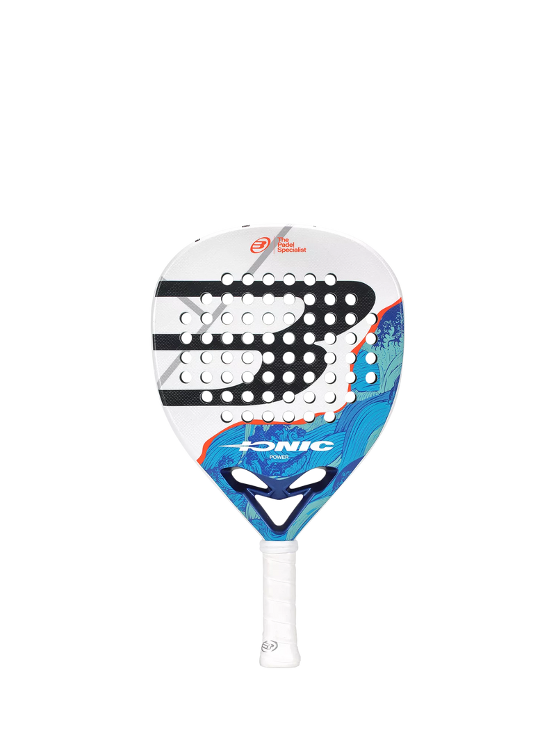 Bullpadel Iconic Power diamond-shaped padel racket (British brand)