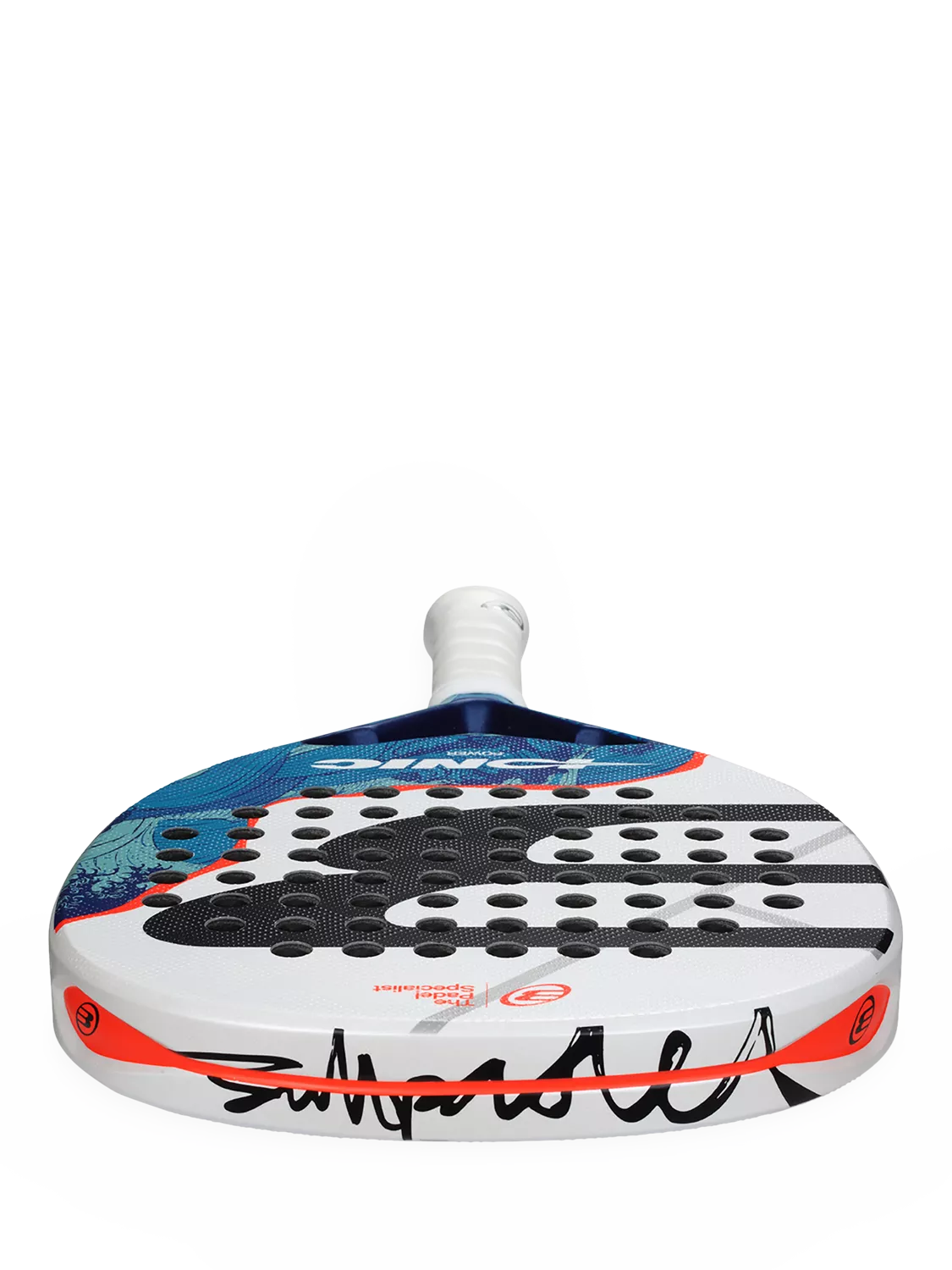 Bullpadel Iconic Power diamond-shaped padel racket (British brand)