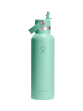 Hydro Flask Double Wall Vacuum Insulated Stainless Steel Flip Straw Drinks Bottle 621ml