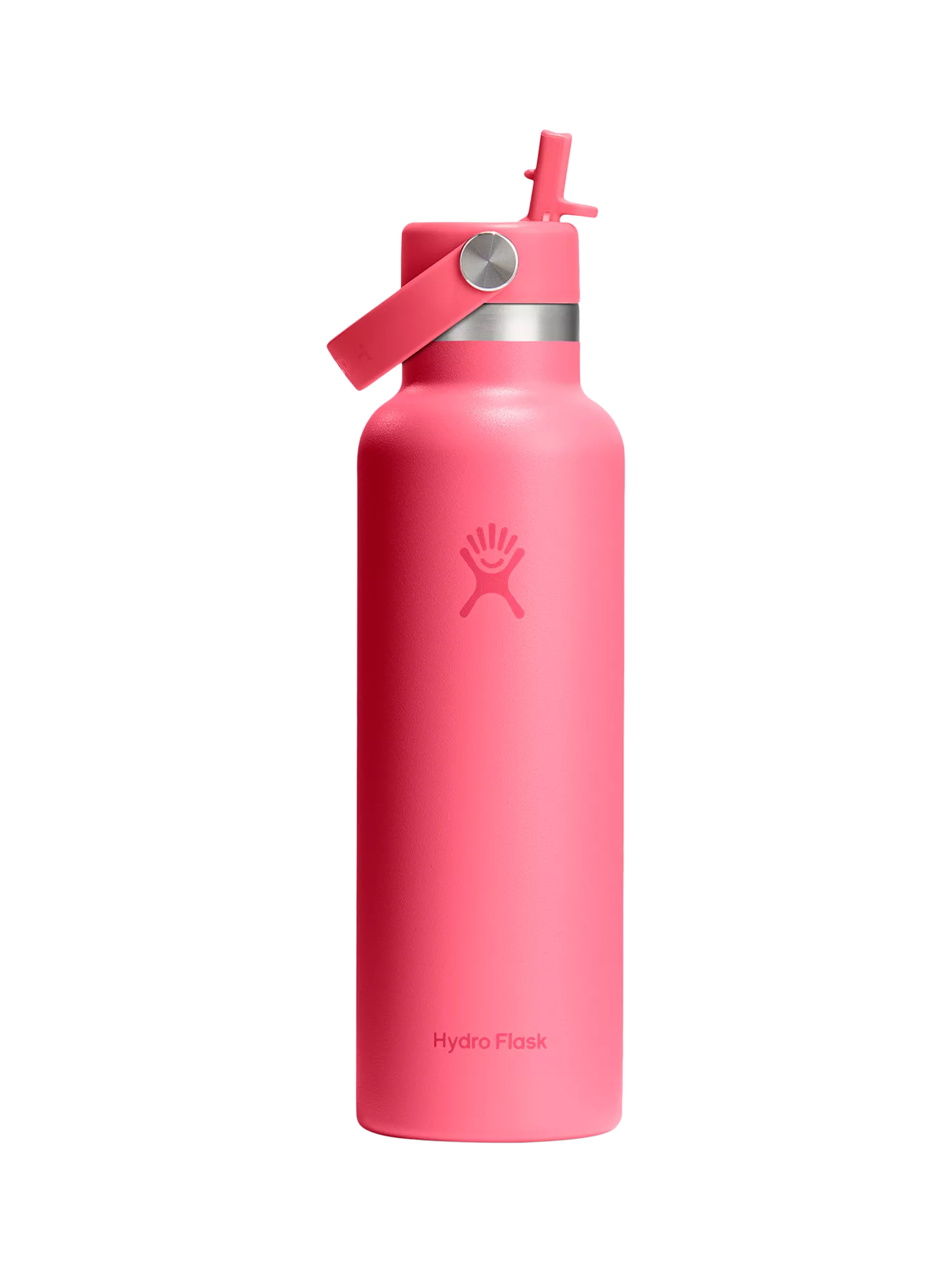 Hydro Flask Double Wall Vacuum Insulated Stainless Steel Flip Straw Drinks Bottle 621ml