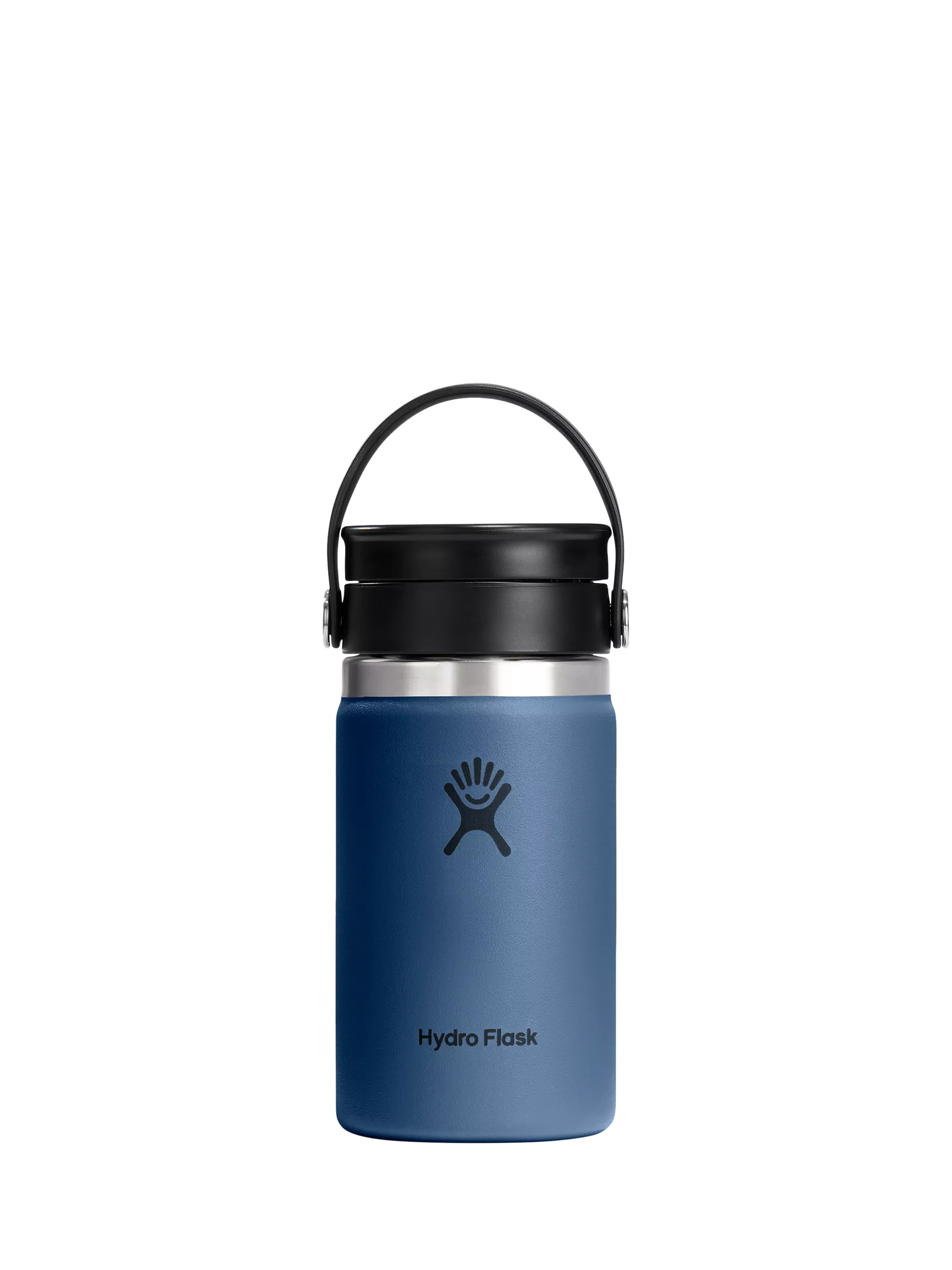 Hydro Flask Doppelwandig Vakuumisolierter Reisebecher aus Edelstahl mit weiter Öffnung, 355ml