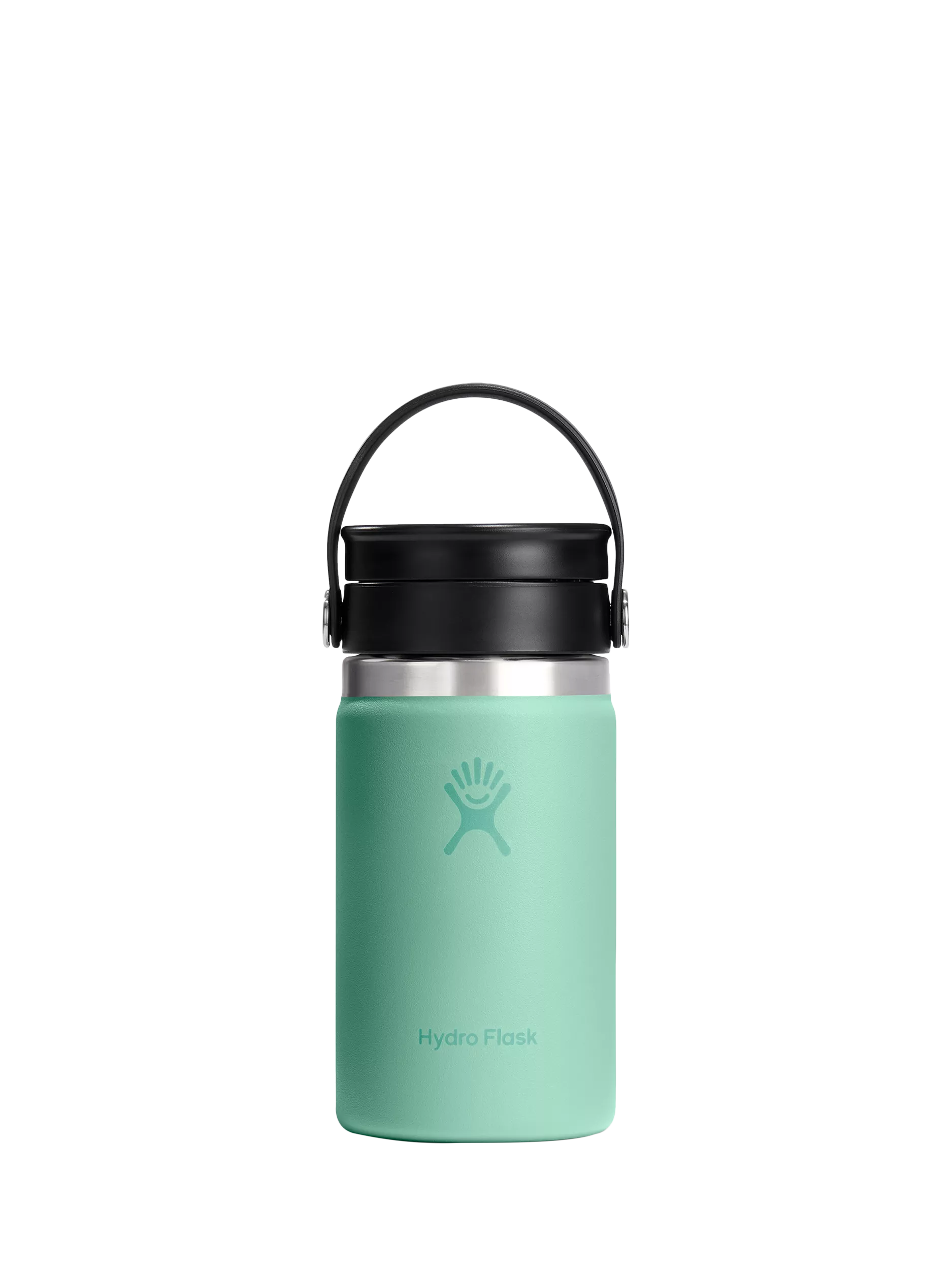 Hydro Flask Doppelwandig Vakuumisolierter Reisebecher aus Edelstahl mit weiter Öffnung, 355ml