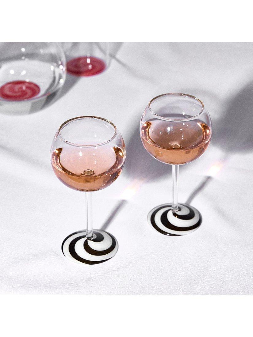 Fazeek Swirl Wine Glasses set of 2 140ml, UK version