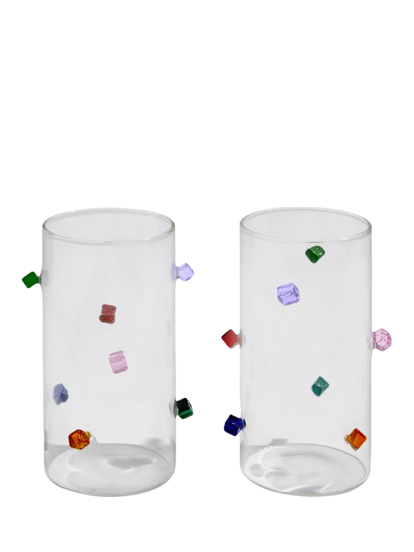 Fazeek Jewel highball glasses set of two 300ml - British product