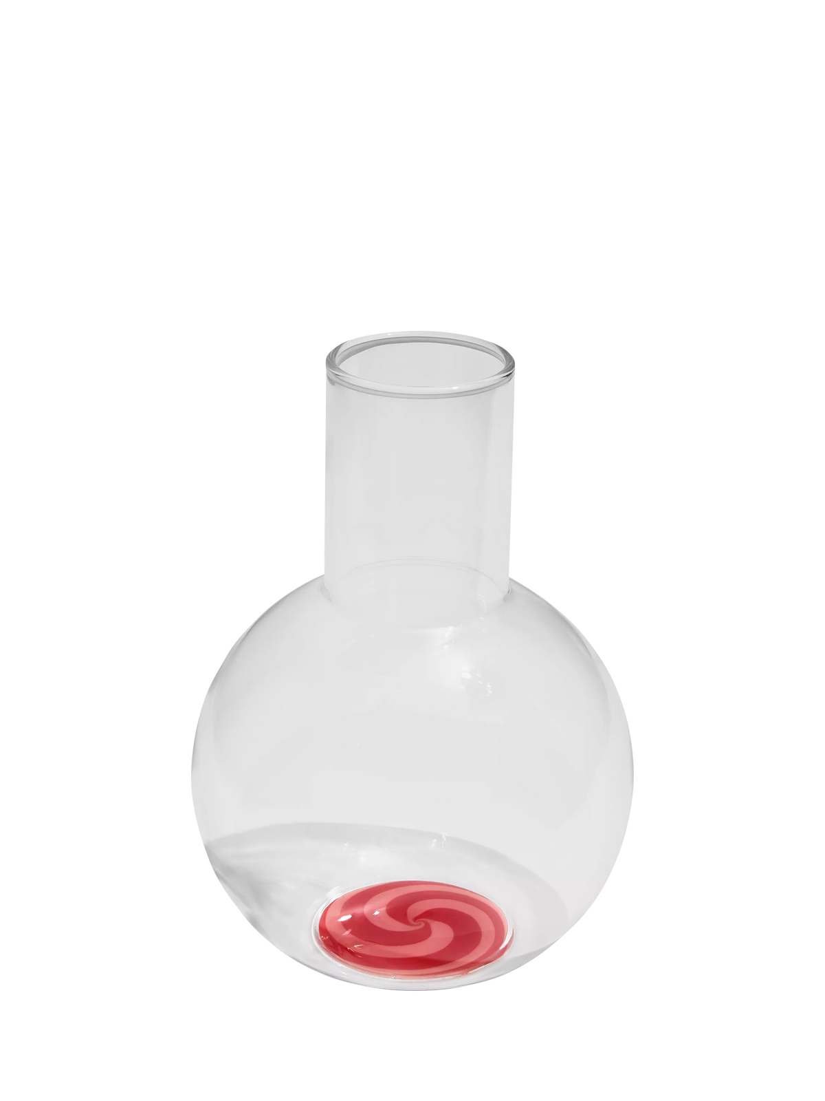 Fazeek swirl glass carafe red pink 1.5L (British brand)