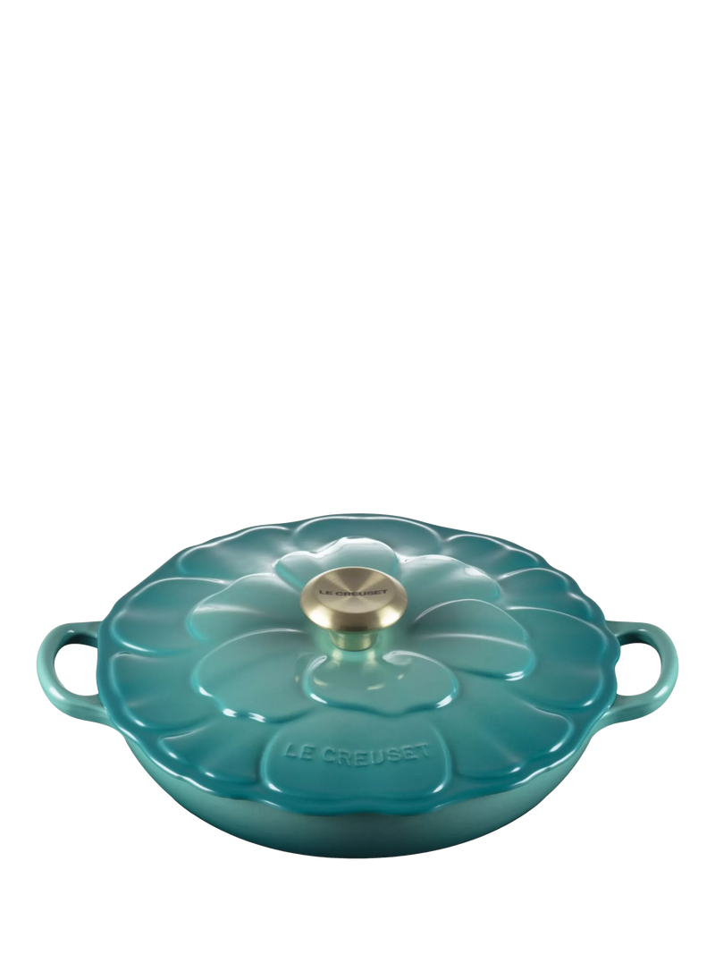 Le Creuset Cast Iron Petal Signature Shallow Casserole 26cm