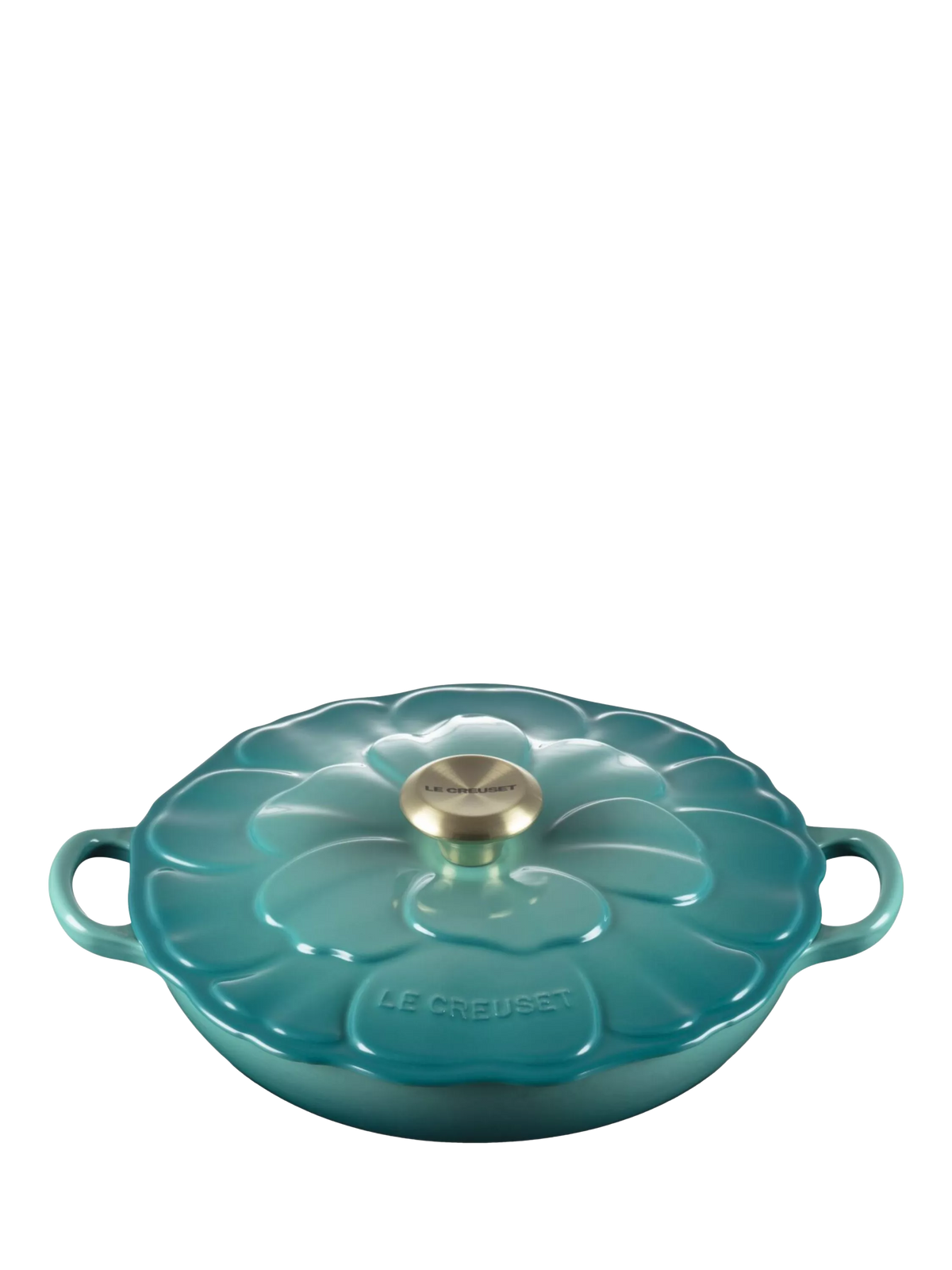 Le Creuset Cast Iron Petal Signature Shallow Casserole 26cm