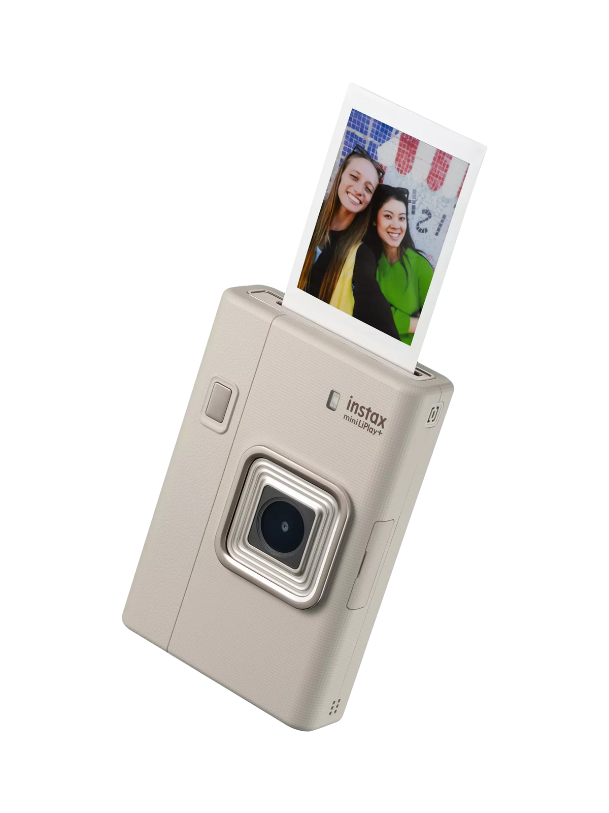 instax mini LiPlay+ hybrid instant camera, imported from the UK