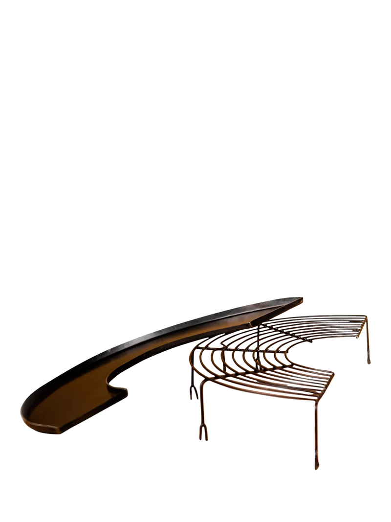 Kadai BBQ warming rack and hot plate 70cm, UK version