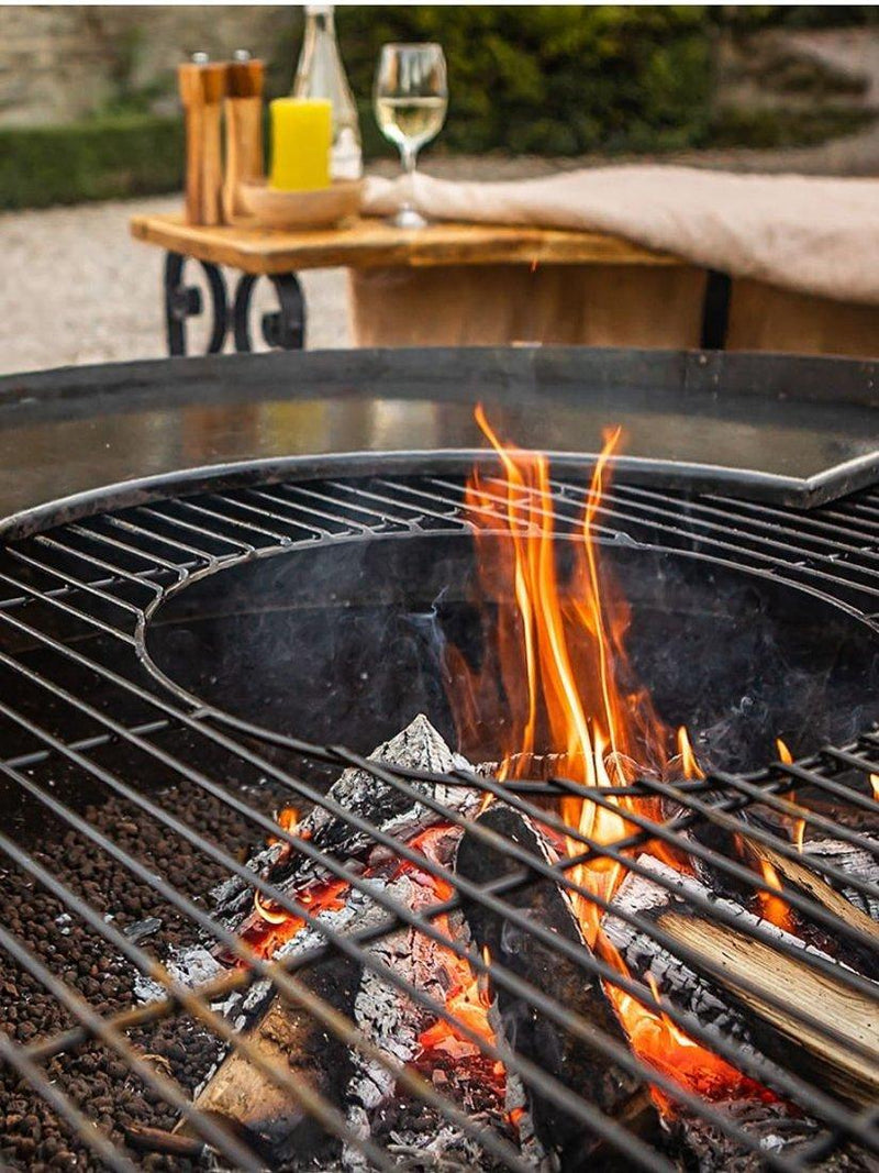 Kadai BBQ warming rack and hot plate 70cm, UK version