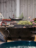 Kadai BBQ warming rack and hot plate 80cm, imported from the UK