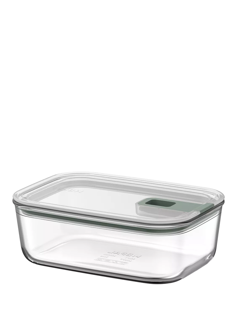 Mepal EasyClip glass storage container Nordic Sage 1L - British product
