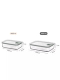 Mepal EasyClip glass storage container 2.25L Nordic Sage, imported from the UK