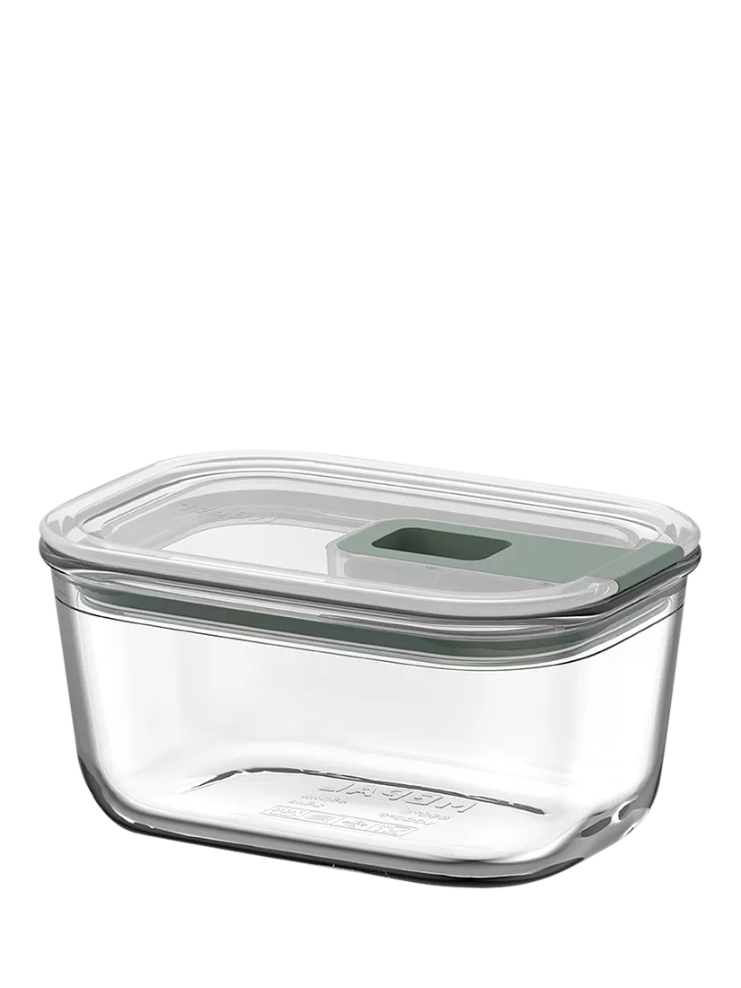 Mepal glass storage container 450ml Nordic Sage, UK version
