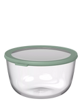 Mepal Cirqula glass food storage container 3L Nordic Sage, UK version
