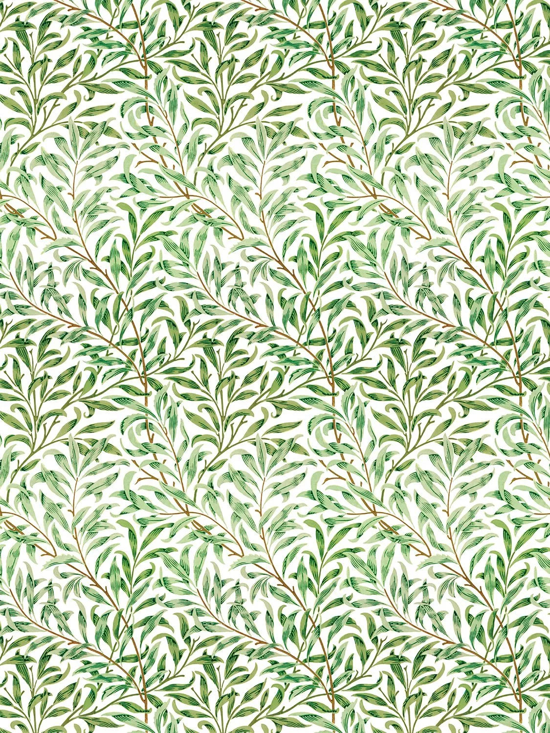 V&A William Morris organic cotton tea towel set of 2 (British brand)