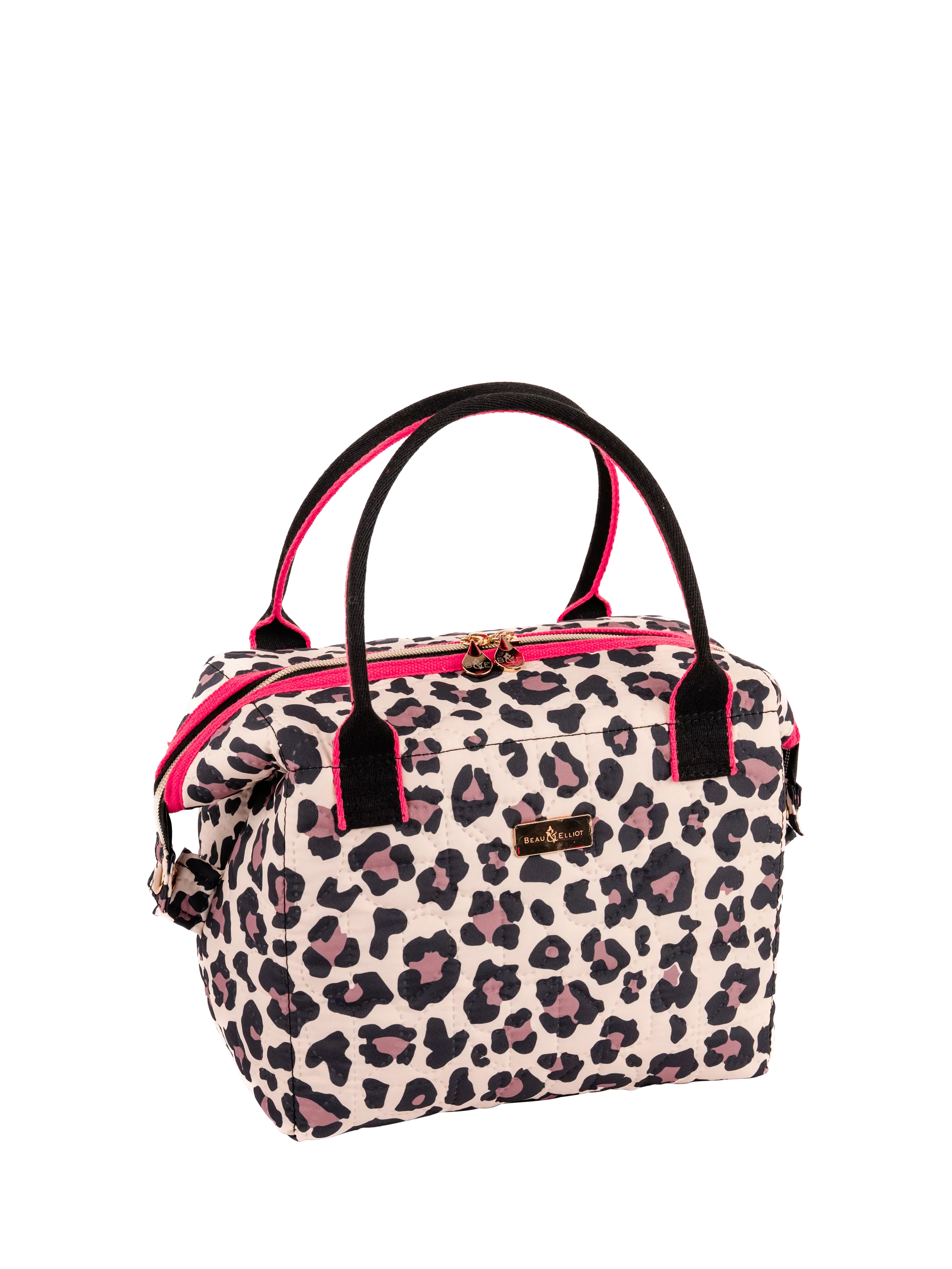 Beau & Elliot leopard lunch tote bag 7L - British product