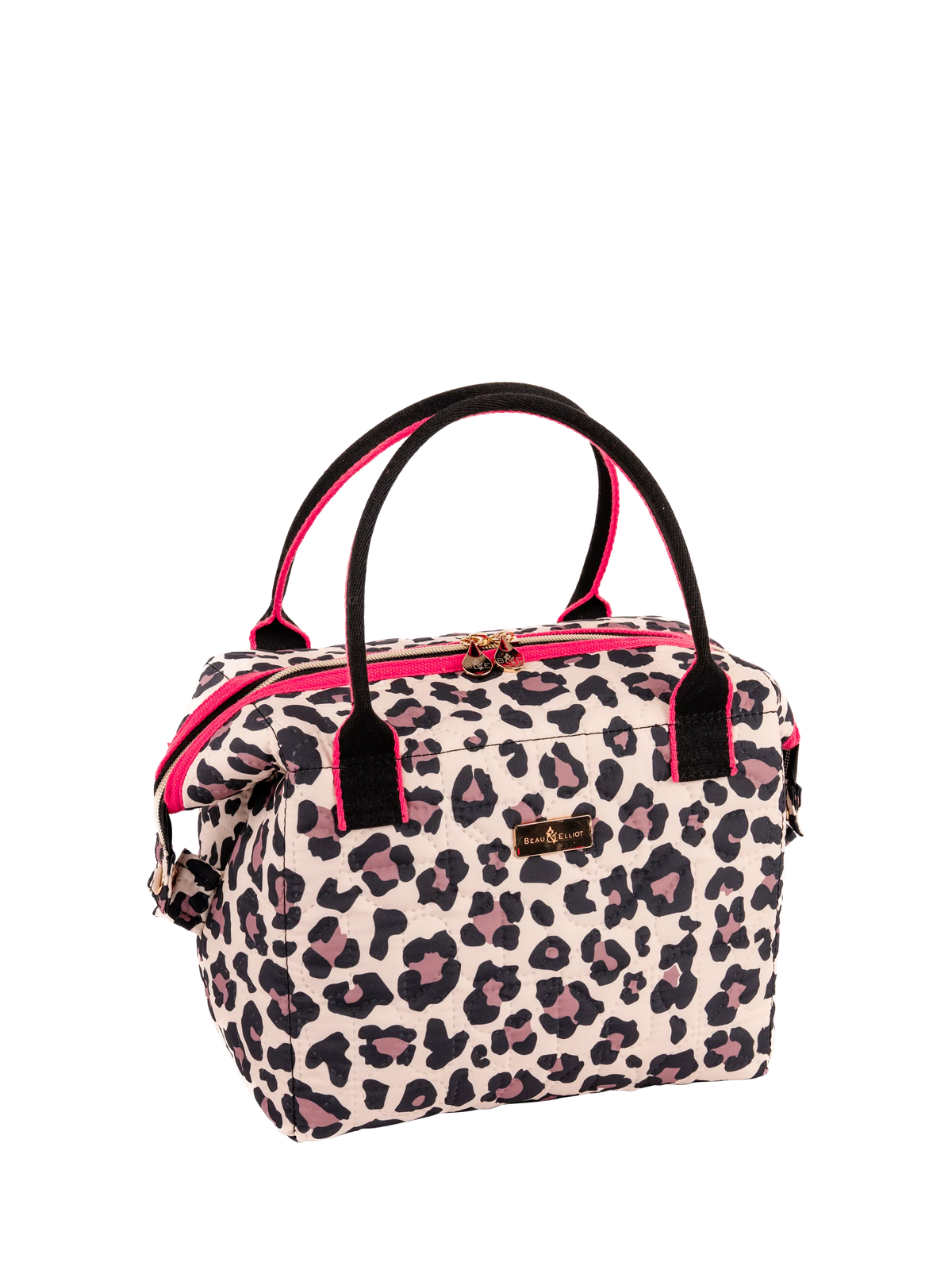 Beau & Elliot leopard lunch tote bag 7L - British product