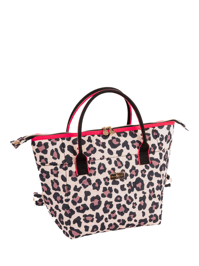 Beau & Elliot leopard lunch tote bag 7L - British product