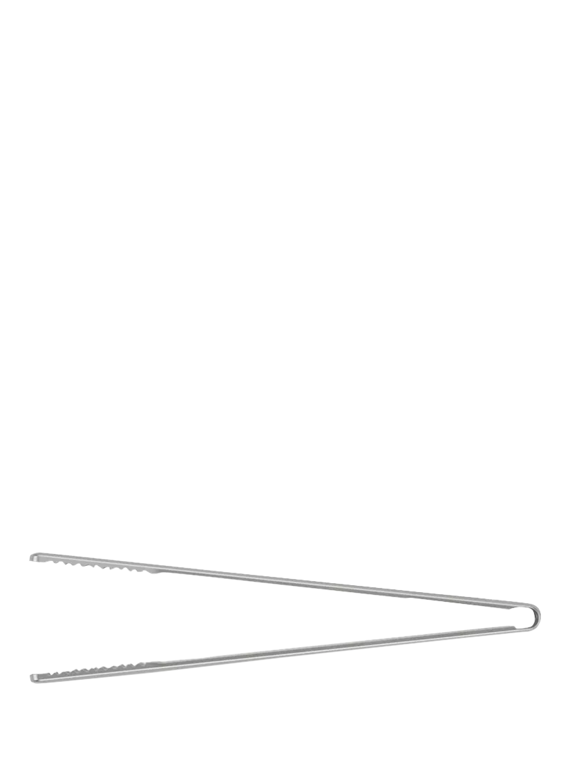Gozney stainless steel charcoal tongs with elongated handle (British brand)