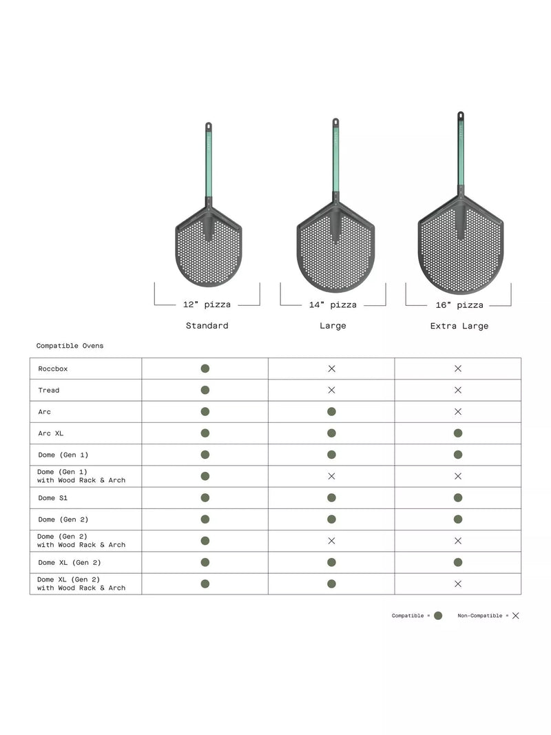 Gozney Pro Placement XL aluminium pizza peel (British brand)