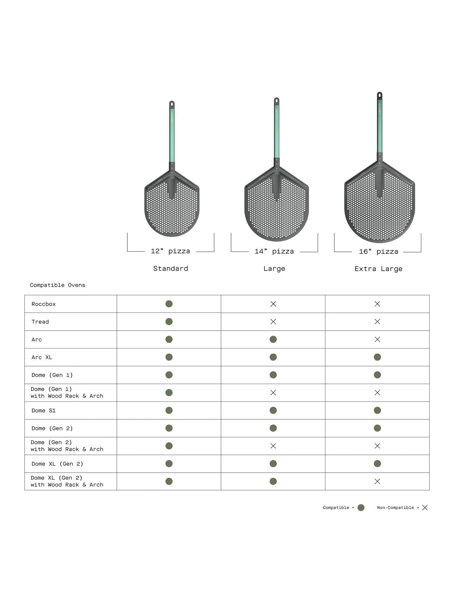 Gozney Pro Placement XL aluminium pizza peel (British brand)