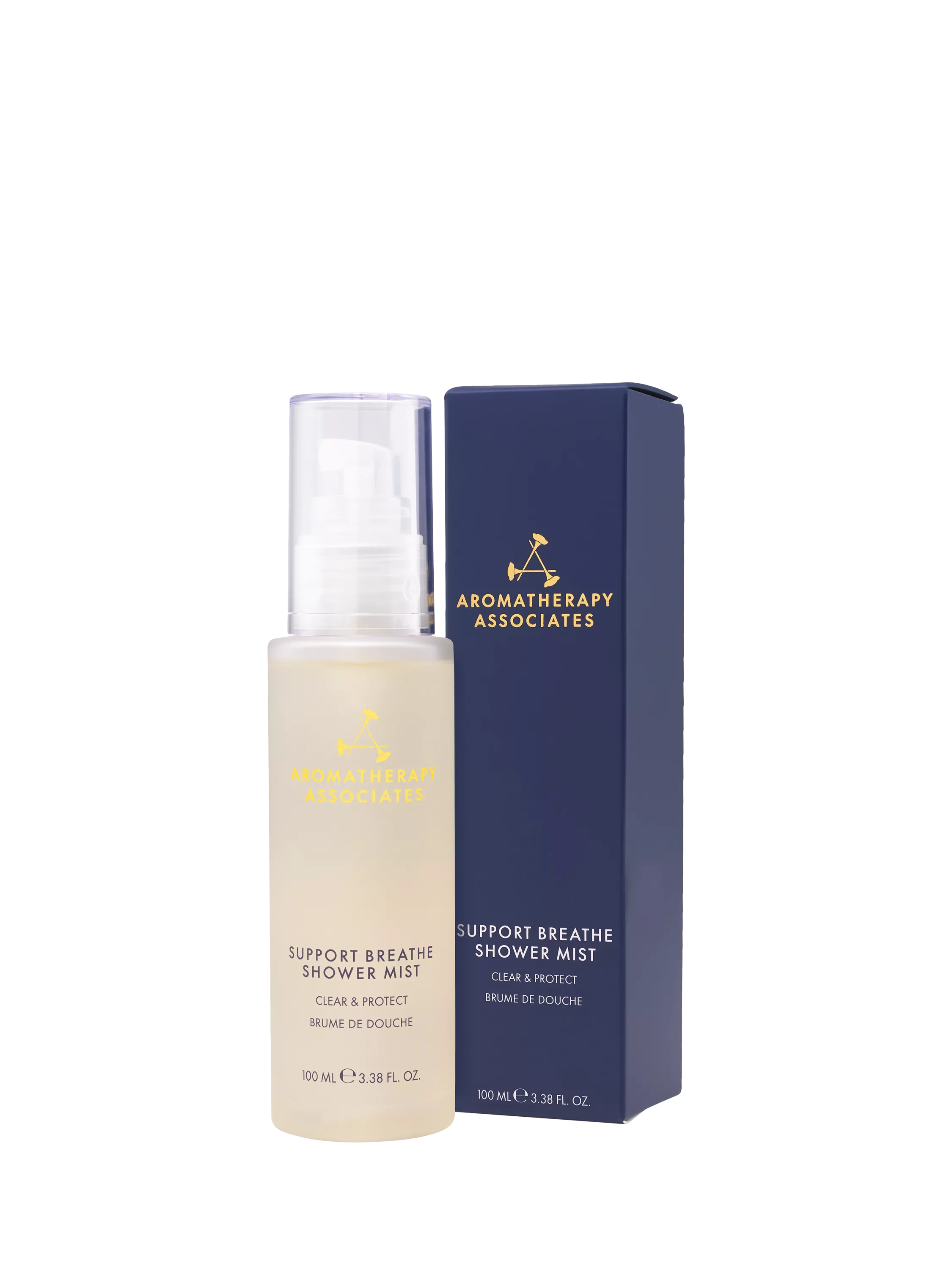 Aromatherapy Associates Support Breathe shower mist 100ml, imported from the UK