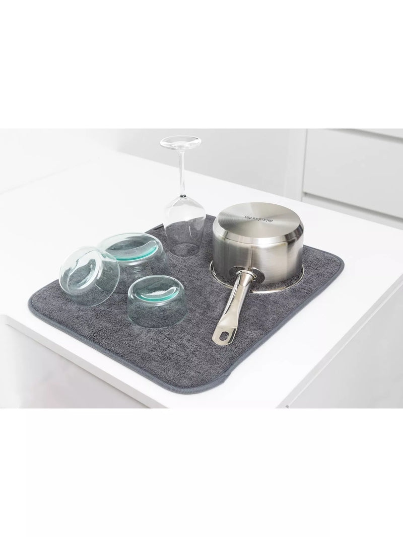 Brabantia SinkSide dish drying mat dark grey microfibre, UK version