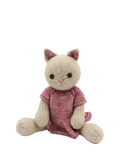 Hardicraft Emma Kitten knitting kit, 70% organic cotton, imported from the UK